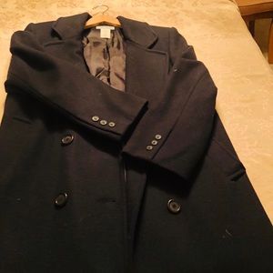 Stephanie Andrews 100% Wool Dress Coat